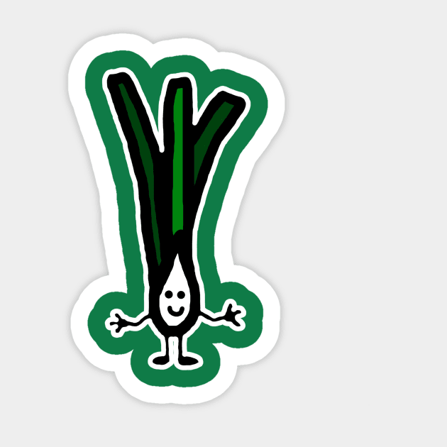 Little Leek Sticker by Graograman